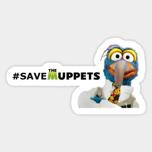 Save the Muppets - Gonzo Sticker